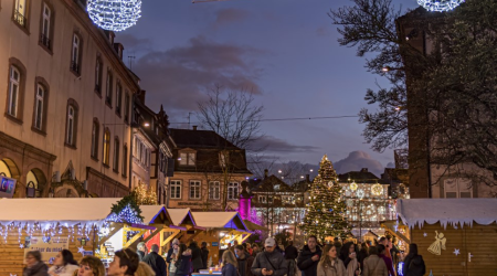 Lancement des festivités de Noël à Haguenau 2025