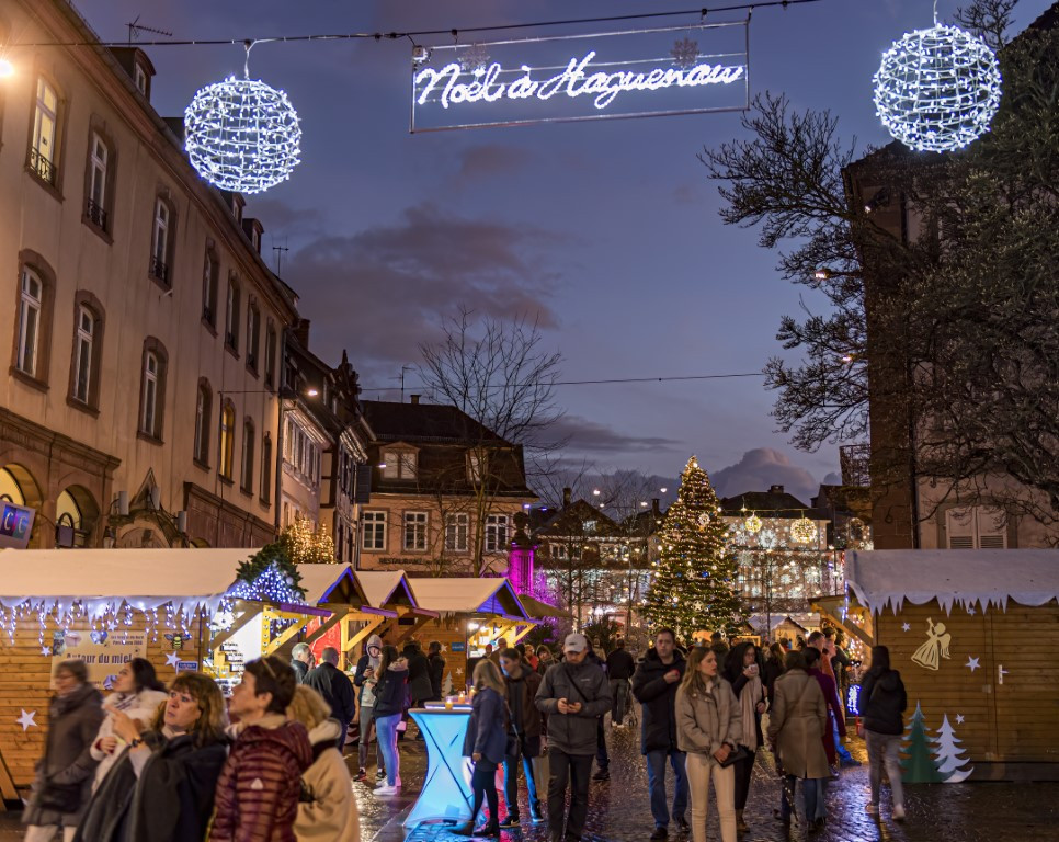 Lancement des festivités de Noël à Haguenau 2023